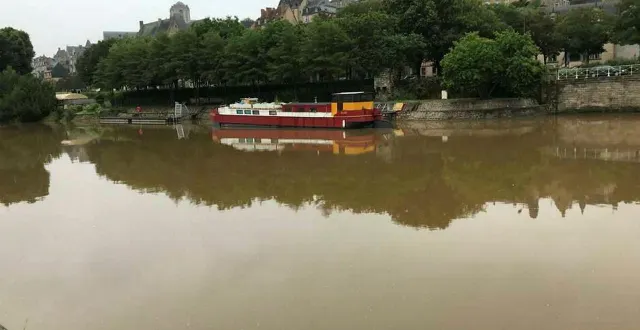 photo  un riverain a obtenu des indemnités pour des inondations quai louis-blanc au mans entre 2005 et 2018.  &copy;  archives ouest-france 