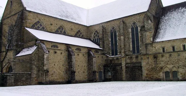 photo  l’abbaye de l’épau, près du mans (sarthe).  &copy;  archives ouest-france 