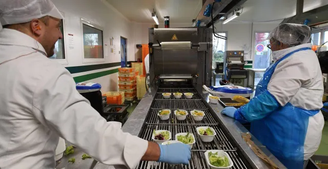 photo  basée à angers, l’entreprise restoria emploie 800 collaborateurs et livre des repas dans 17 départements de l’ouest.  &copy;  archives co – josselin clair 