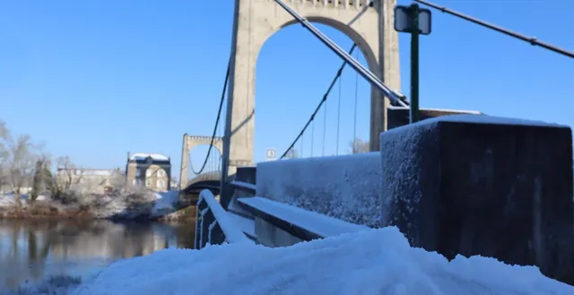 photo  ce mardi 6 janvier, la neige a redessiné un paysage lumineux, suscitant une irrésistible envie de promenade, avec de nombreux photographes.  &copy;  co 
