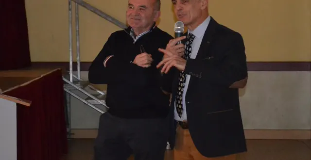 photo  jean-louis lemaître et daniel chevalier.  &copy;  le maine libre 