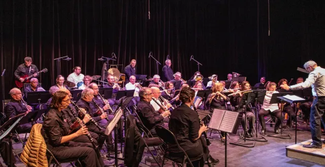 photo  les musiciens de l’eimda en répétition.  &copy;  archives ouest-france 