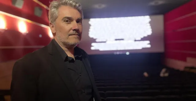 photo  le réalisateur nicolas guillou a été nommé directeur du cinéma en juin dernier.  &copy;  ouest-france 