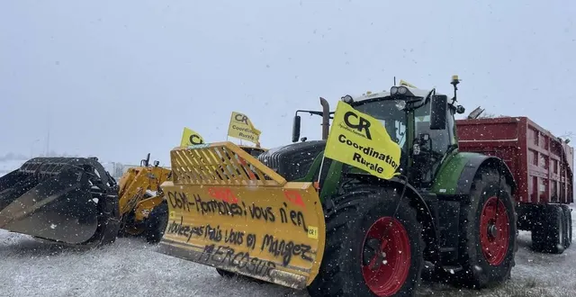 photo  les agriculteurs sont invités à immobiliser leurs tracteurs sur les routes de l’orne ce mercredi 7 janvier 2026 à 20 h.  &copy;  ouest-france 