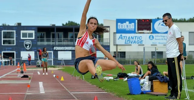 photo  angélique augris (stade niortais) s’intéresse à plusieurs autres sports.  &copy;  co – stéphane seguinard 