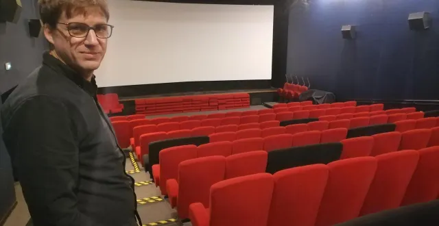 photo  antoine licoine est président et salarié de la coopérative ciné-gâtine, qui est propriétaire et exploitante de la salle de cinéma.  &copy;  archives co- virginie de gouveia 