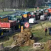 photo  le 29 janvier 2024, agriculteurs et entrepreneurs agricoles avaient bloqué plusieurs accès à l’autoroute entre seiches et durtal. 