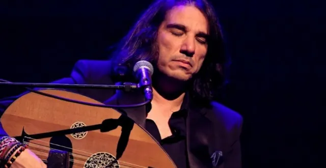 photo  samir aouad et son oud.  &copy;  co 