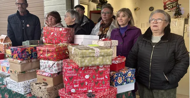 photo  le ccas a récemment distribué des boîtes solidaires.  &copy;  archives ouest-france 
