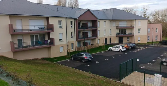 photo  la nouvelle résidence de la boissière compte quarante-deux logements.  &copy;  ouest-france 