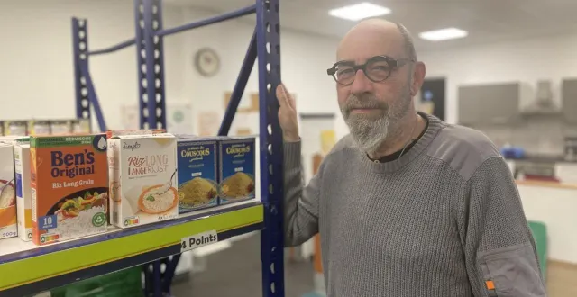 photo  éric coupaye est le nouveau responsable des restos du cœur à argentan.  &copy;  ouest-france 
