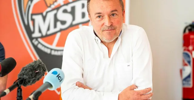 photo  vincent loriot, directeur sportif du mans sarthe basket.  &copy;  dominique breugnot 