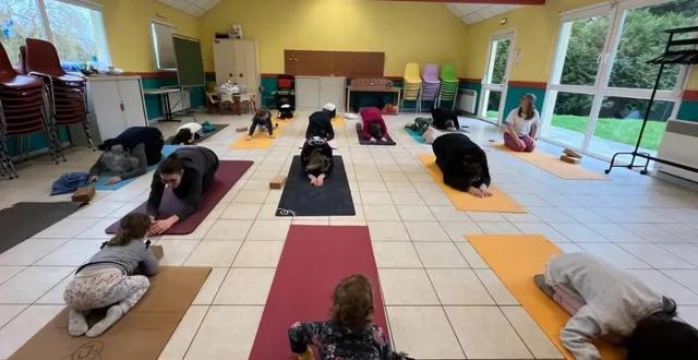 photo  le yoga, un moment de détente pour connecter le corps et l’esprit.  &copy;  le maine libre 