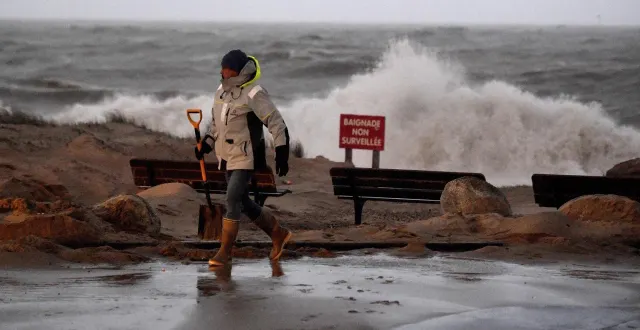 photo  la tempête ciaran a balayé la normandie le 2 novembre 2023.  &copy;  archives stéphane geufroi / ouest-france 
