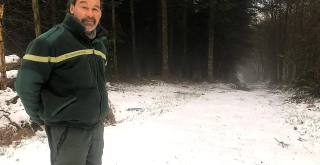 photo  romuald heslot est technicien territorial forestier de l’office national des forêts (onf) dans l’orne depuis 2012.  &copy;  ouest-france 