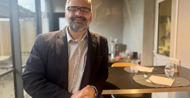 photo  franck picot, gérant du restaurant il carpaccio, à pontivy (morbihan).  &copy;  ouest-france 