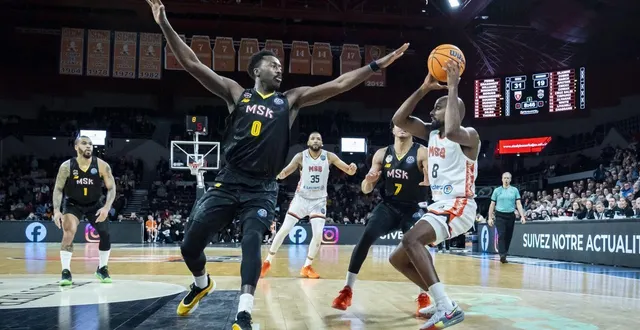 photo  d’abord discret en première période (3 points), johnny berhanemeskel a inscrit 23 points au retour des vestiaires.  &copy;  dominique breugnot 