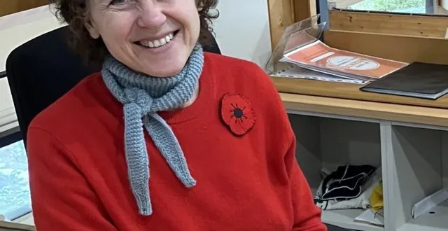 photo  aurélie dernoncourt, responsable de la médiathèque de la ranloue à saint-barthélémy-d’anjou.  &copy;  co 