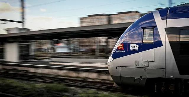photo  en raison des dégâts causés sur les voies par la tempête goretti, le trafic sncf ne pourra pas revenir à la normale avant samedi 10 janvier 2026, sur l’ensemble des lignes de normandie. une reprise du trafic sur les lignes paris - rouen et paris - caen est envisagée ce vendredi.  &copy;  archives ouest-france/martin roche 
