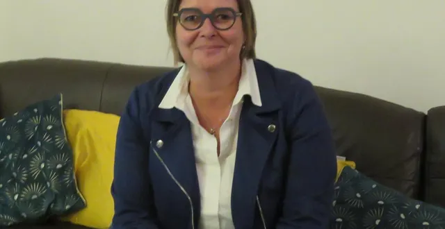 photo  karine mullet, 48 ans, annonce briguer un nouveau mandat.  &copy;  le maine libre 