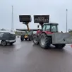 photo  des agriculteurs se sont mobilisés mercredi 7 janvier 2026 sur l’autoroute a88 contre l’accord ue-mercosur. 