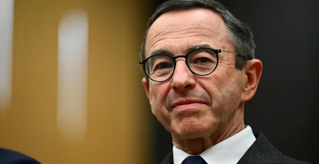 photo  vendredi 16 janvier 2026, l’ancien ministre de l’intérieur et président des lr sera de passage en sarthe.  &copy;  franck dubray / archives ouest france 