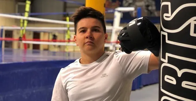 photo  emie hodé, la -57kg d’angers boxing club.  &copy;  co 