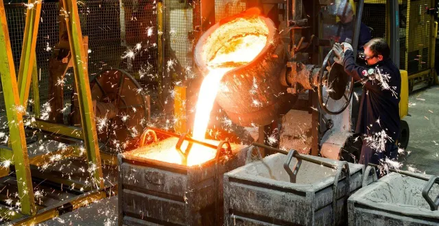 photo il manque toujours 3 millions d’euros pour la reprise de la fonderie de bretagne. somme qui aurait due être versée par europlasma, le 31 décembre 2025. © thierry creux / ouest-france 