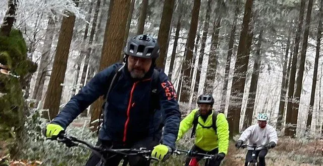 photo  trois parcours vtt sont proposés.  &copy;  le maine libre 