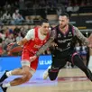 photo antoine eito (à droite), désormais meneur de boulazac, ici face à chalon, un autre de ses anciens clubs, a connu le titre de champion de france du msb en 2018.
