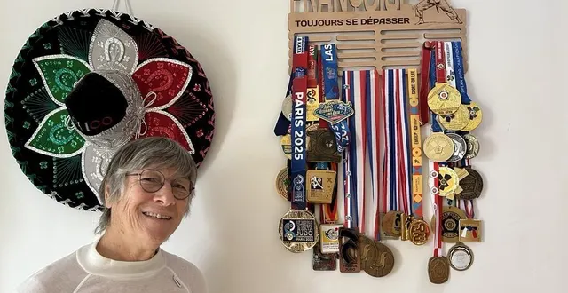 photo  surnommée « mamie judo », par sa petite fille, françoise dufresne pratique la discipline depuis 60 ans. installée à la flèche (sarthe), celle qui est 14 fois championne du monde y a même un tournoi à son nom.  &copy;  ouest-france 