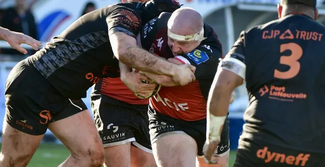 photo  corentin chabeaudie et les niortais affrontaient narbonne, ce samedi 10 janvier 2026.  &copy;  co - marie delage 
