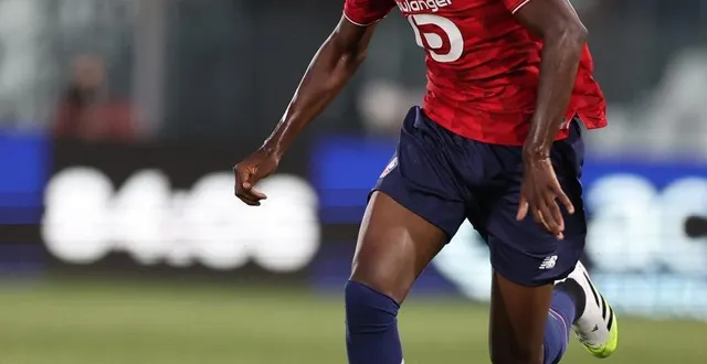 photo  prêté par lille, le défenseur isaac cossier s’aguerrit au mans fc.  &copy;  archives afp. 