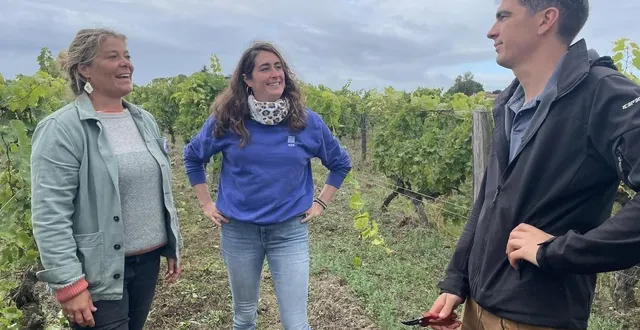 photo  pauline laire (au centre) sera dans l’émission envie dehors : la loire à contre-courant le dimanche 18 janvier 2026  &copy;  les nouveaux jours productions 
