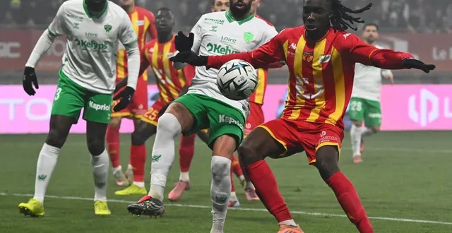 photo  contre saint-étienne le 3 janvier 2026, isaac cossier a assumé de la tête et des épaules son rôle en défense central.  &copy;  archives le maine libre - denis lambert 