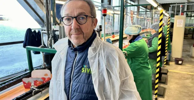 photo  verrières-en-anjou, le 6 janvier 2025. albert richard, président de vergers d’anjou et désormais président du sival. « on reste sur nos fondamentaux qui visent à aider les entreprises en termes de performance économique, pour créer toujours plus de valeur ajoutée dans les filières ».  &copy;  co 