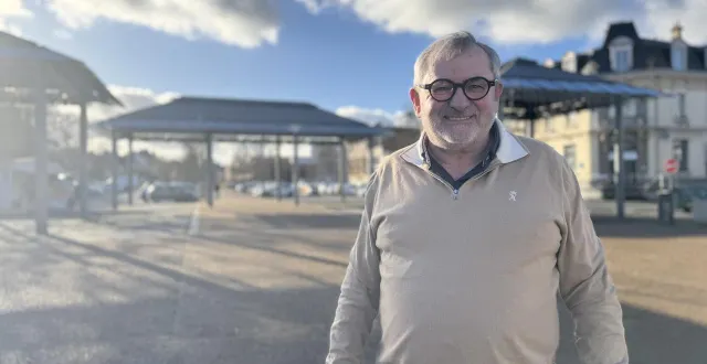 photo  serge delavallée est candidat aux élections municipales 2026 à l’aigle.  &copy;  ouest-france 
