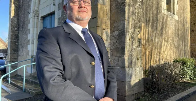 photo  jean-charles bouzanne, 57 ans, est le candidat du rn à bazouges-cré-sur-loir.  &copy;  le maine libre 