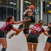 photo manon gallienne et les joueuses du hbc mamers sont les seules, parmi les équipes sarthoises engagées en coupe de france, à s’être qualifiées pour les 16es de finale.
