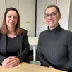 photo  andréa moreau (à droite) et rachel boisard ont créé leur cabinet le 8 décembre 2025 à cogito. une double reconversion professionnelle dans l’assurance pour elles qui travaillaient jusqu’alors dans le secteur bancaire. 