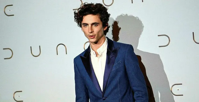 photo  après « dune », thimotee chalamet brille dans « une bataille apès l’autre ».  &copy;  afp - christophe archambault 