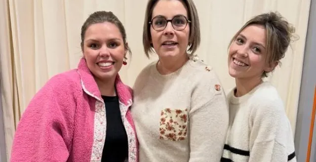 photo  mélissa primel (à gauche) et marine commère, qui tiendra le magasin, au centre.  &copy;  capture d’écran 