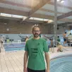 photo  étienne cottenceau, président du racing-club doué natation (rcd natation). 