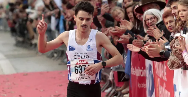 photo  vainqueur du 8 km de la coulée verte au mois d’octobre à niort, louis ménard se lance avec appétit dans la saison des labours.  &copy;  co - benoit felace 
