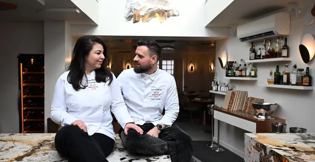 photo  angers, rue boisnet, le 12 janvier 2026. gaëtan et fanny morvan rouvrent leur restaurant étoilé le mardi 20 janvier après plus de quatre mois de fermeture.  &copy;  josselin clair 