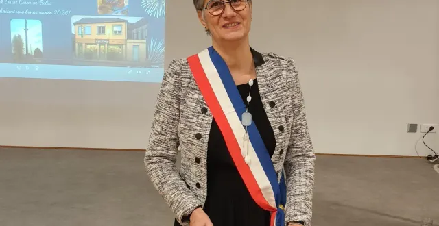 photo  florence février ne se représente pas pour un nouveau mandat à saint-ouen-en-belin (sarthe).  &copy;  ouest-france 