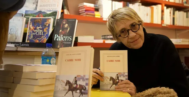 photo  alix de saint-andré a rencontré un public nombreux, vendredi 9 janvier.  &copy;  co 