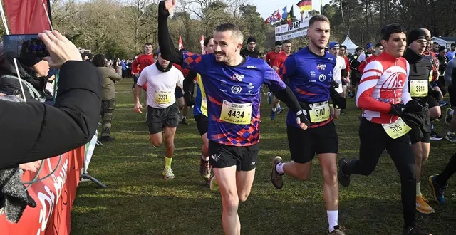 photo  au total, 2 243 coureurs participaient au 10 km nature en 2025.  &copy;  marc ollivier/ouest-france 