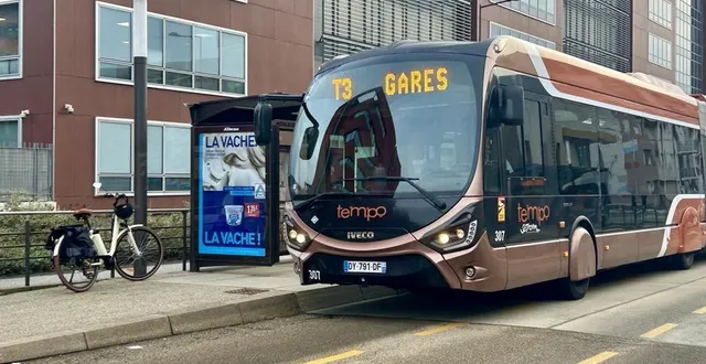 photo  c’est à l’arrêt novaxud sur la ligne  t3 entre allonnes et le mans que l’agression des deux vérificateurs de la setram s’est produite ce mardi matin.  &copy;  le maine libre 