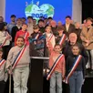 photo le conseil municipal des enfants, le conseil municipal et les sportifs ont été mis à l’honneur lors de la cérémonie des vœux du maire.